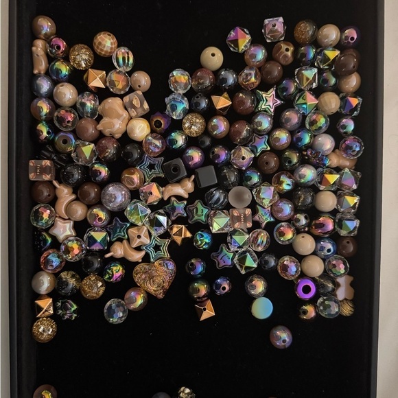 Other - CRAFTING - Assorted Acrylic Beads in Multicolor - 170+ beads 14oz